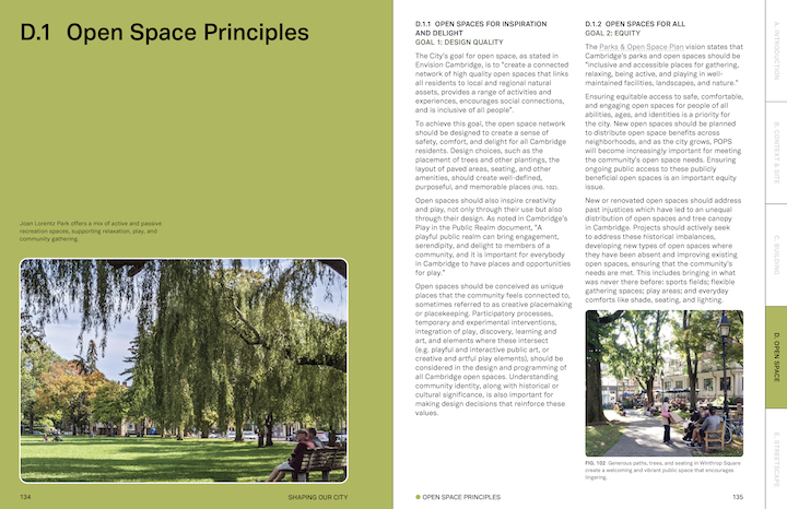 Cambridge Urban Design Guidelines