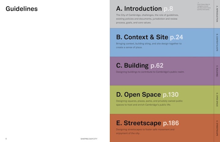 Cambridge Urban Design Guidelines