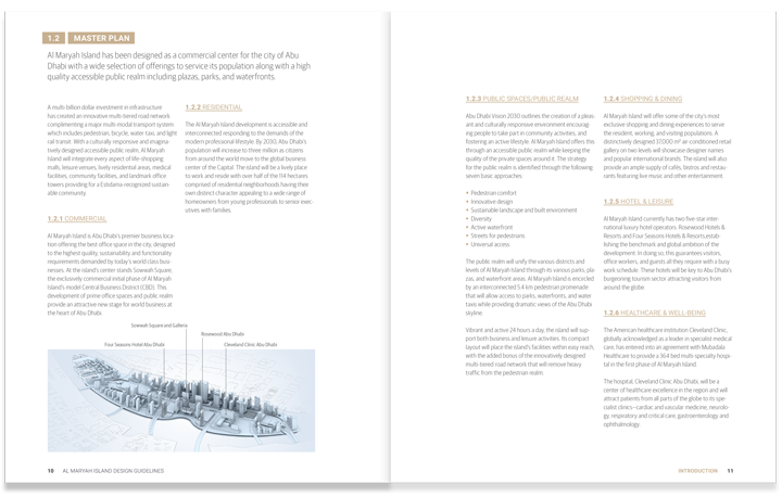 Al Maryah Island Development Guidelines