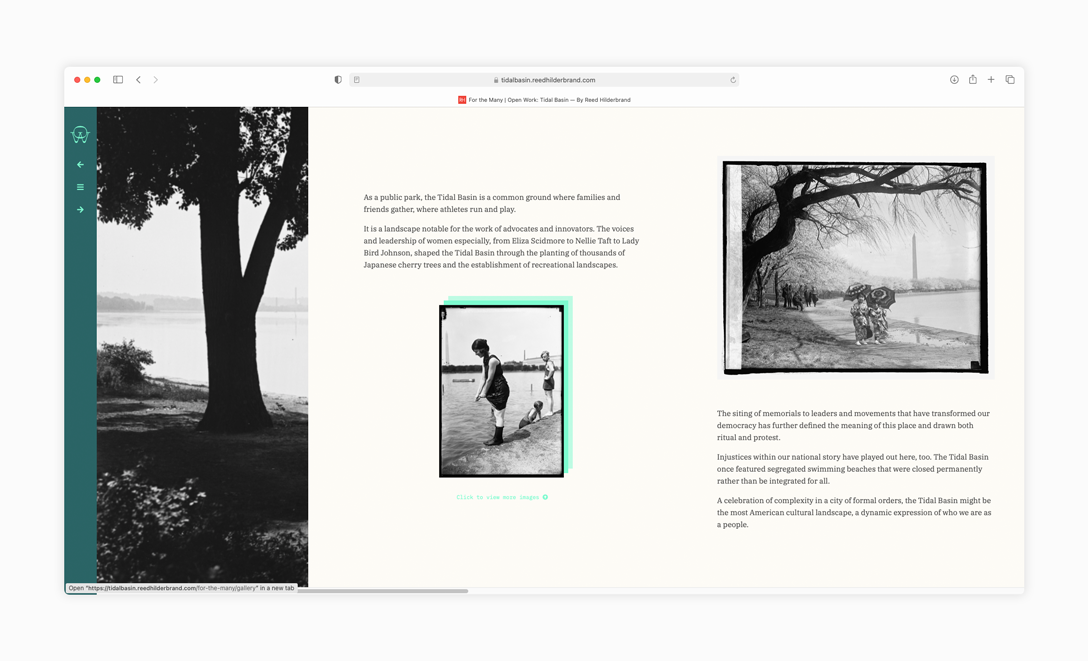 Open Work: Tidal Basin